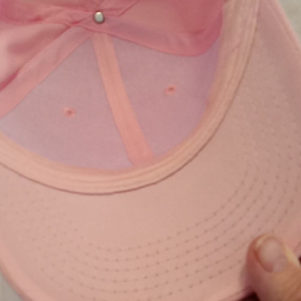 Pink Rhinestone Cap. Sparkles, Adjustable - Picture 5 of 6